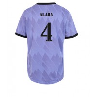 Real Madrid David Alaba #4 Fußballbekleidung Auswärtstrikot Damen 2022-23 Kurzarm